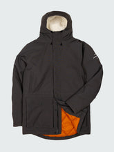 Men Parka Jacket in Raven - Vellus - Finisterre