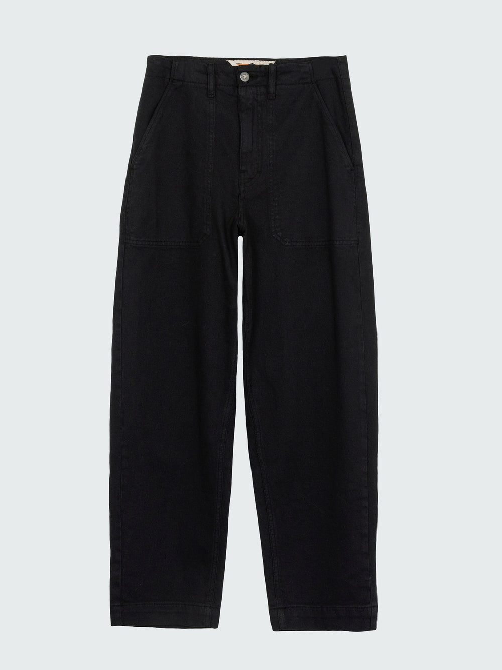 Women Yarrel Canvas Trouser in Black