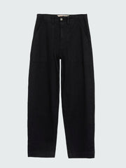 Women Yarrel Canvas Trouser in Black