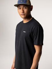 Men Harlyn Logo T-Shirt in Black
