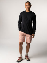 Men Harlyn Logo Long Sleeve T-Shirt in Black