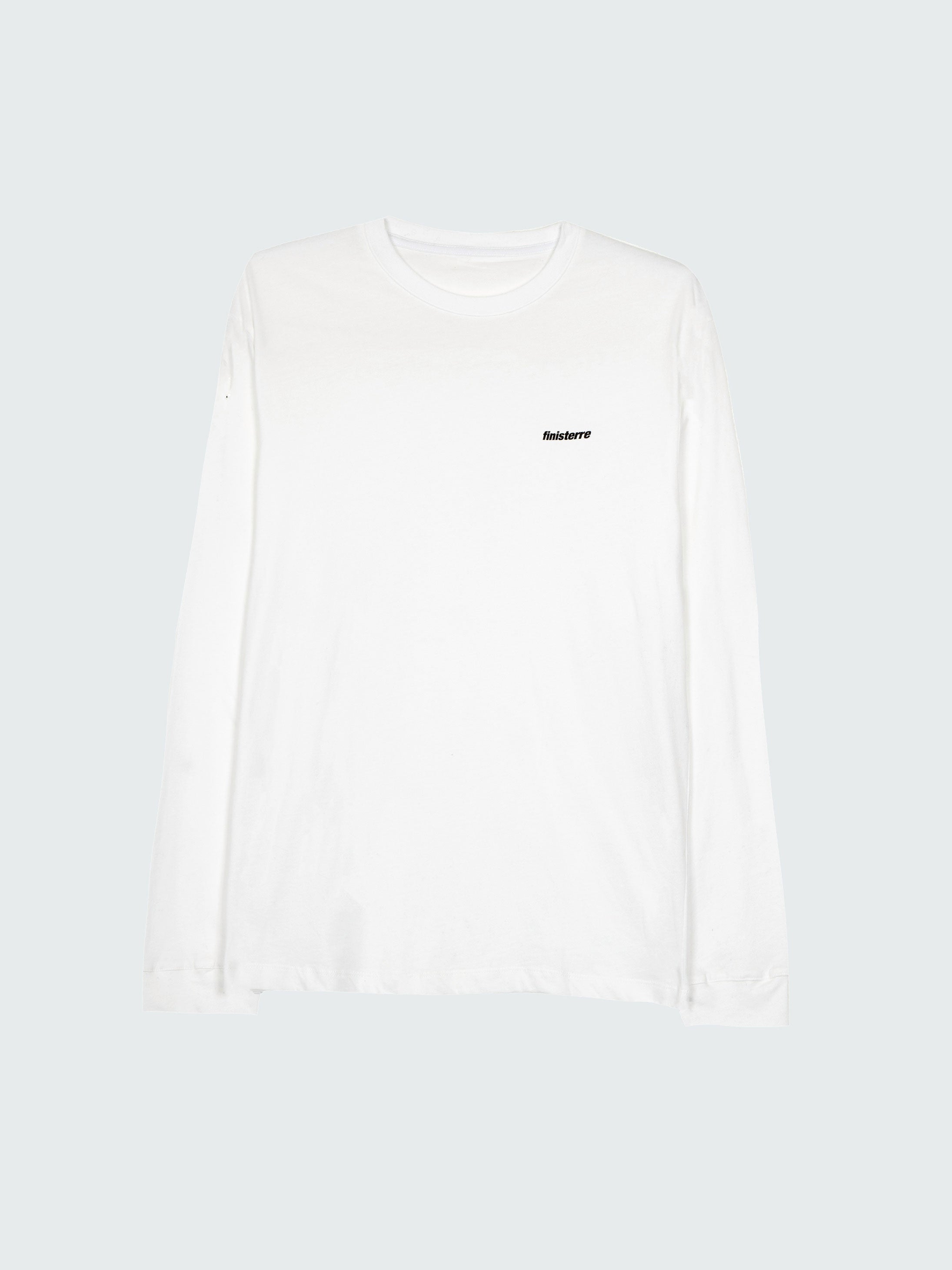 Men Harlyn Logo Long Sleeve T-Shirt in White