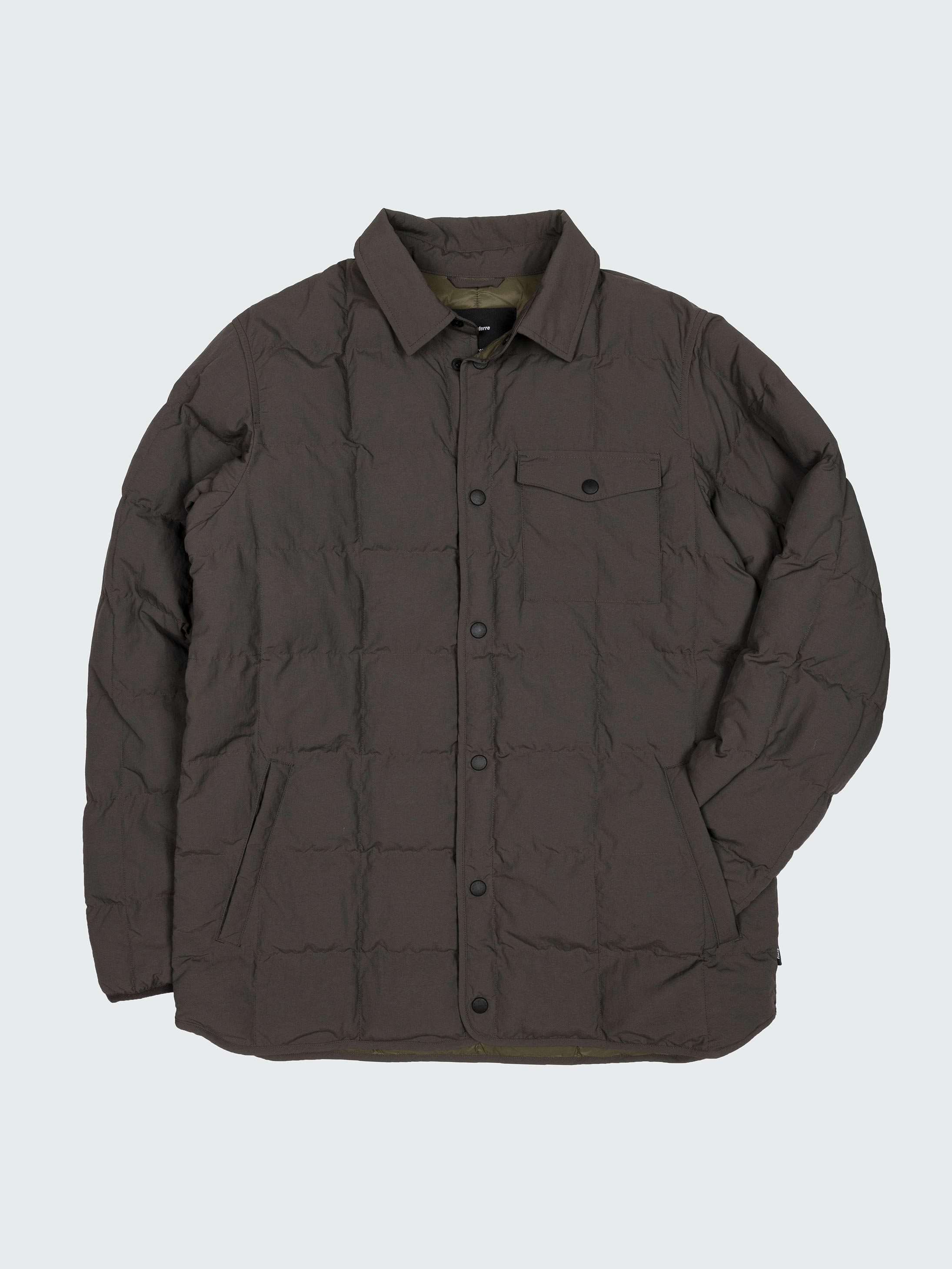 Men Lapwing Shirt in Raven
