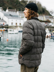 Men Lapwing Shirt in Raven