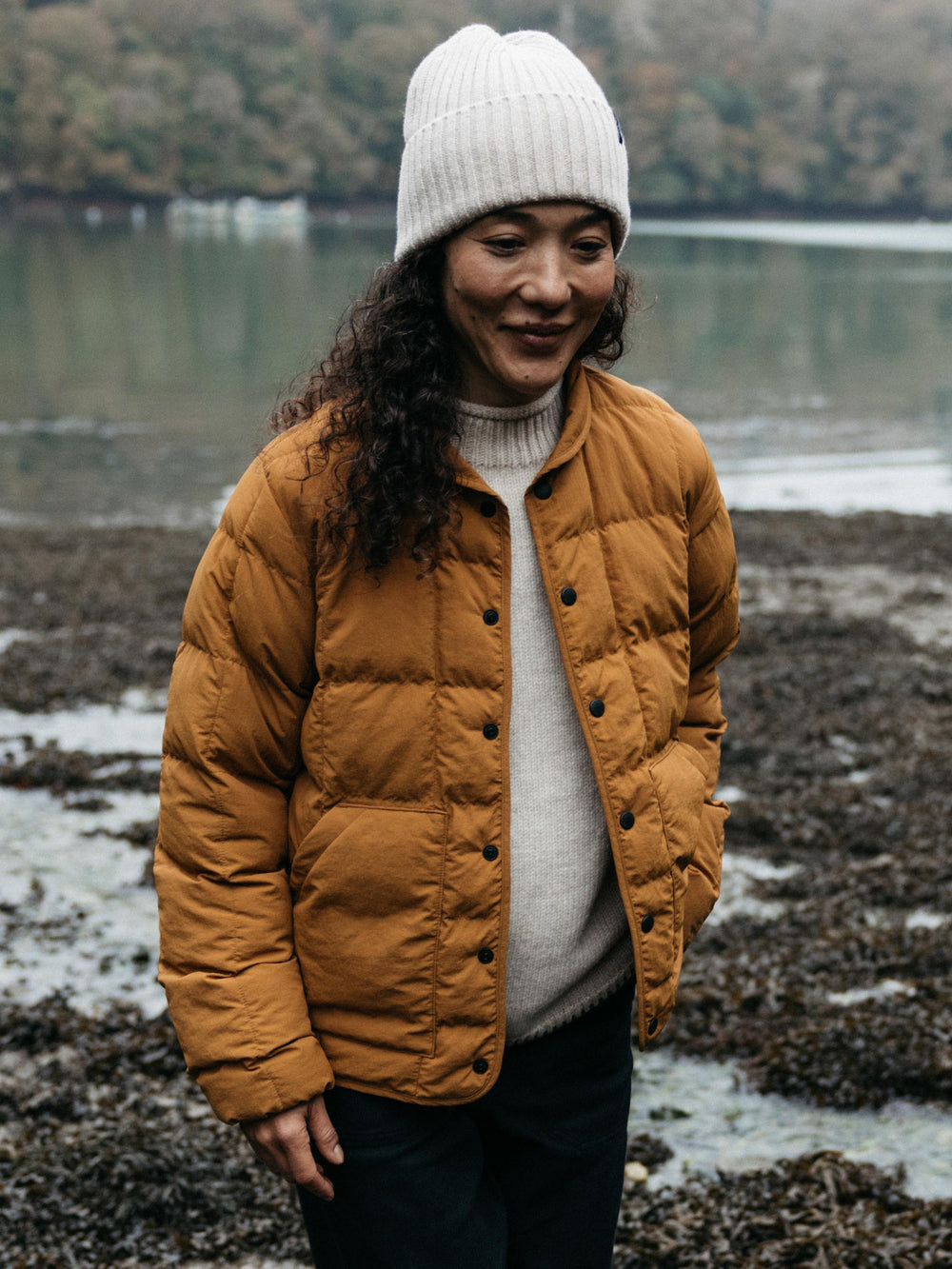 Women Lapwing Insulated Jacket in Dark Ochre