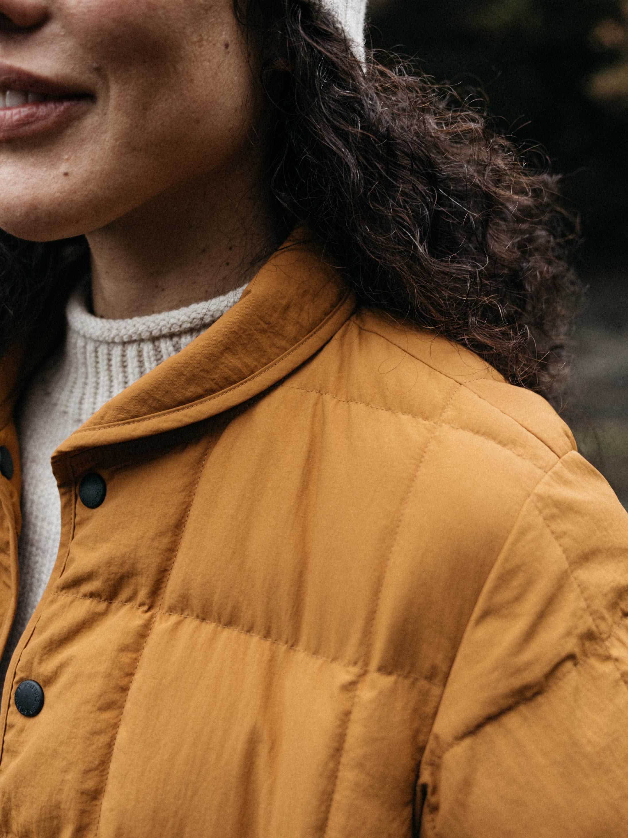 Women Lapwing Insulated Jacket in Dark Ochre