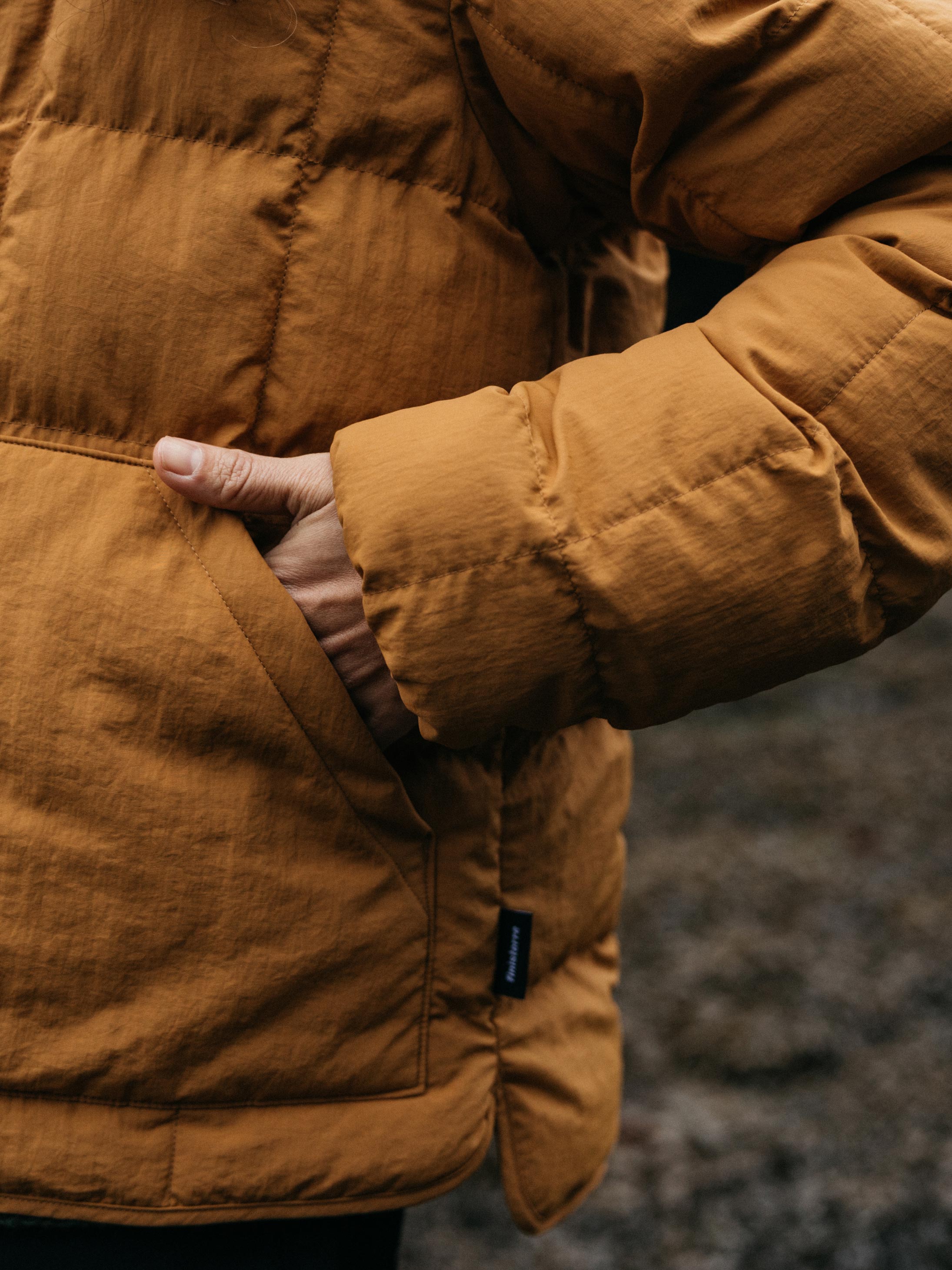 Women Lapwing Insulated Jacket in Dark Ochre