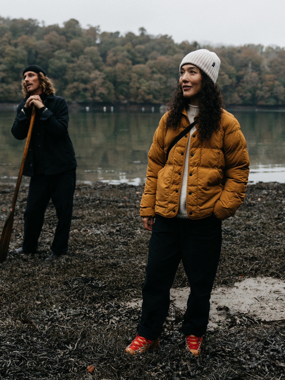 Women Lapwing Insulated Jacket in Dark Ochre