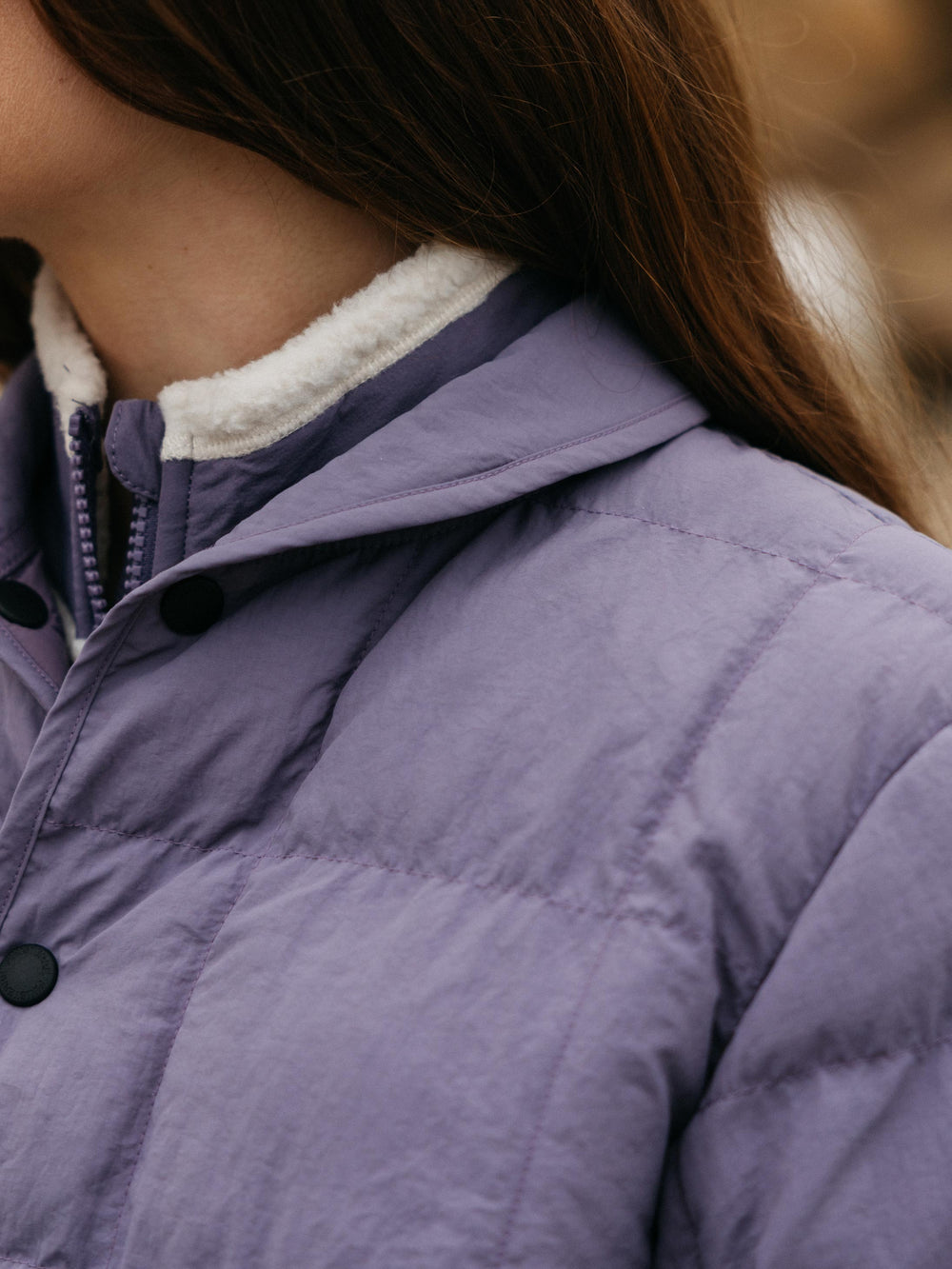 Women Lapwing Insulated Jacket in Violet Sky