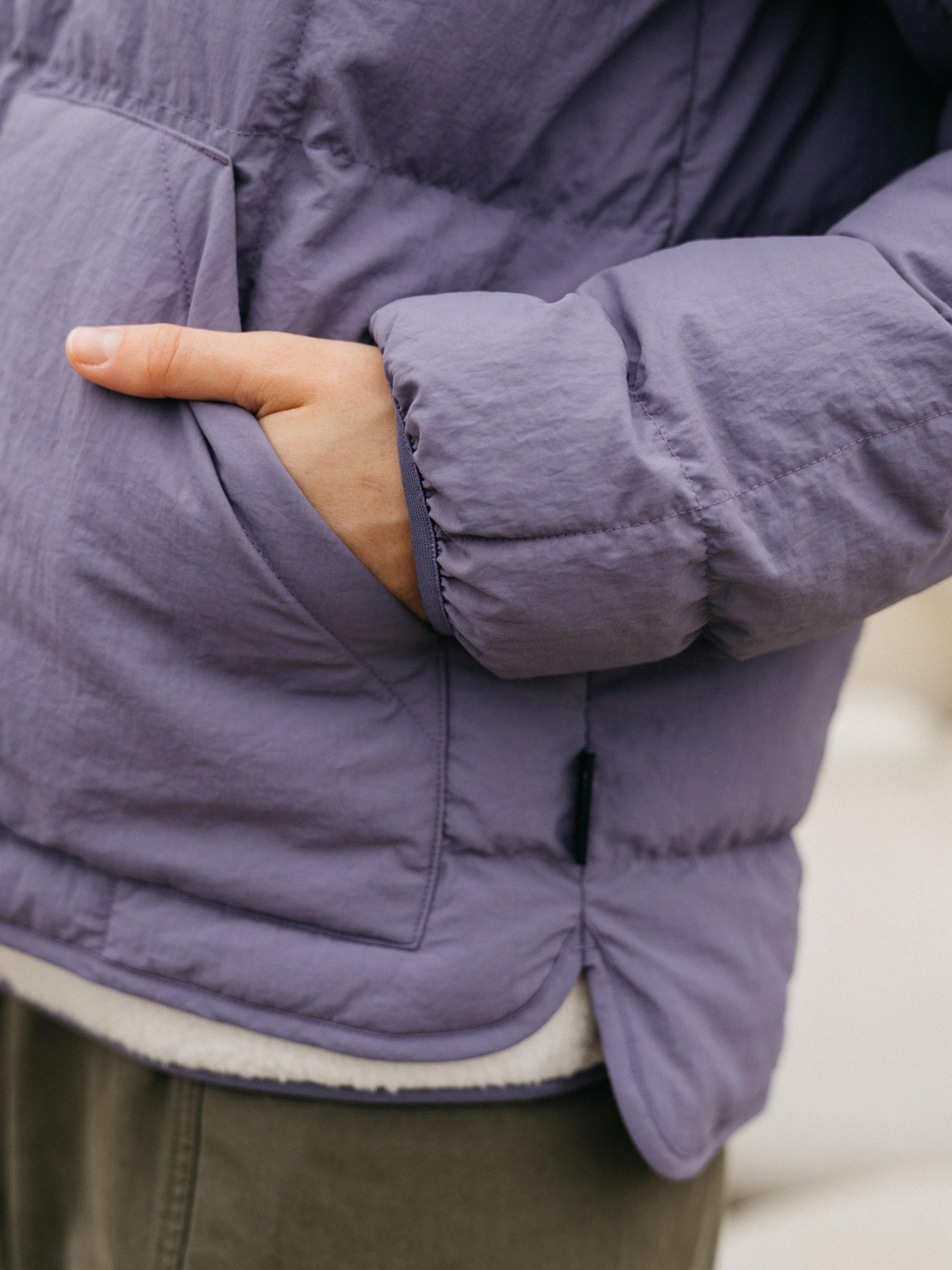 Women Lapwing Insulated Jacket in Violet Sky