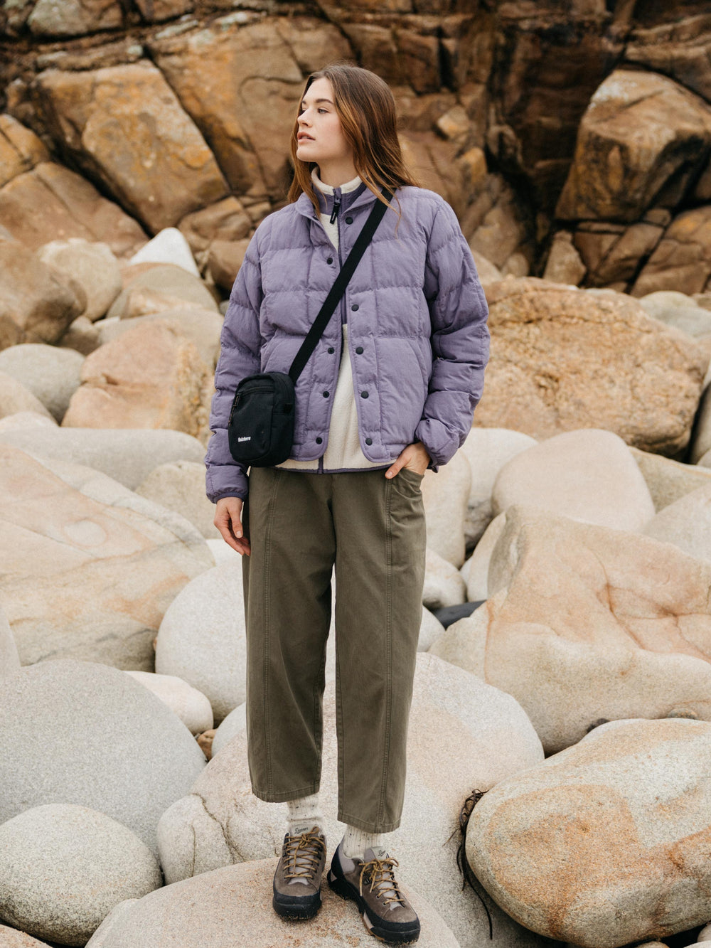 Women Lapwing Insulated Jacket in Violet Sky