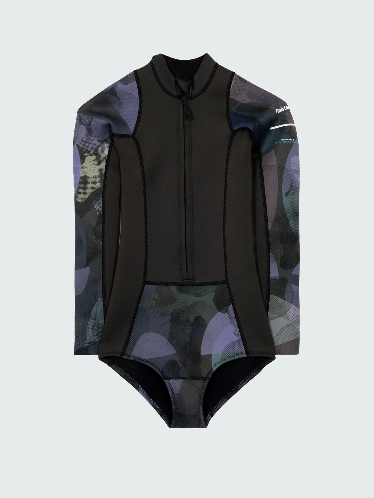 Women Natural Rubber Long Sleeve 2mm Swimsuit - Kaia