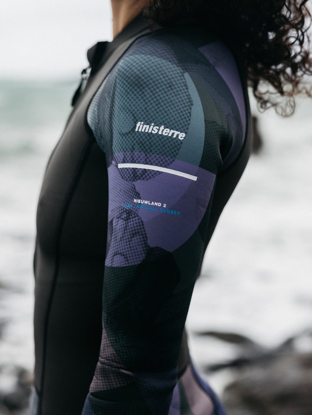 Women Natural Rubber Long Sleeve 2mm Swimsuit - Kaia