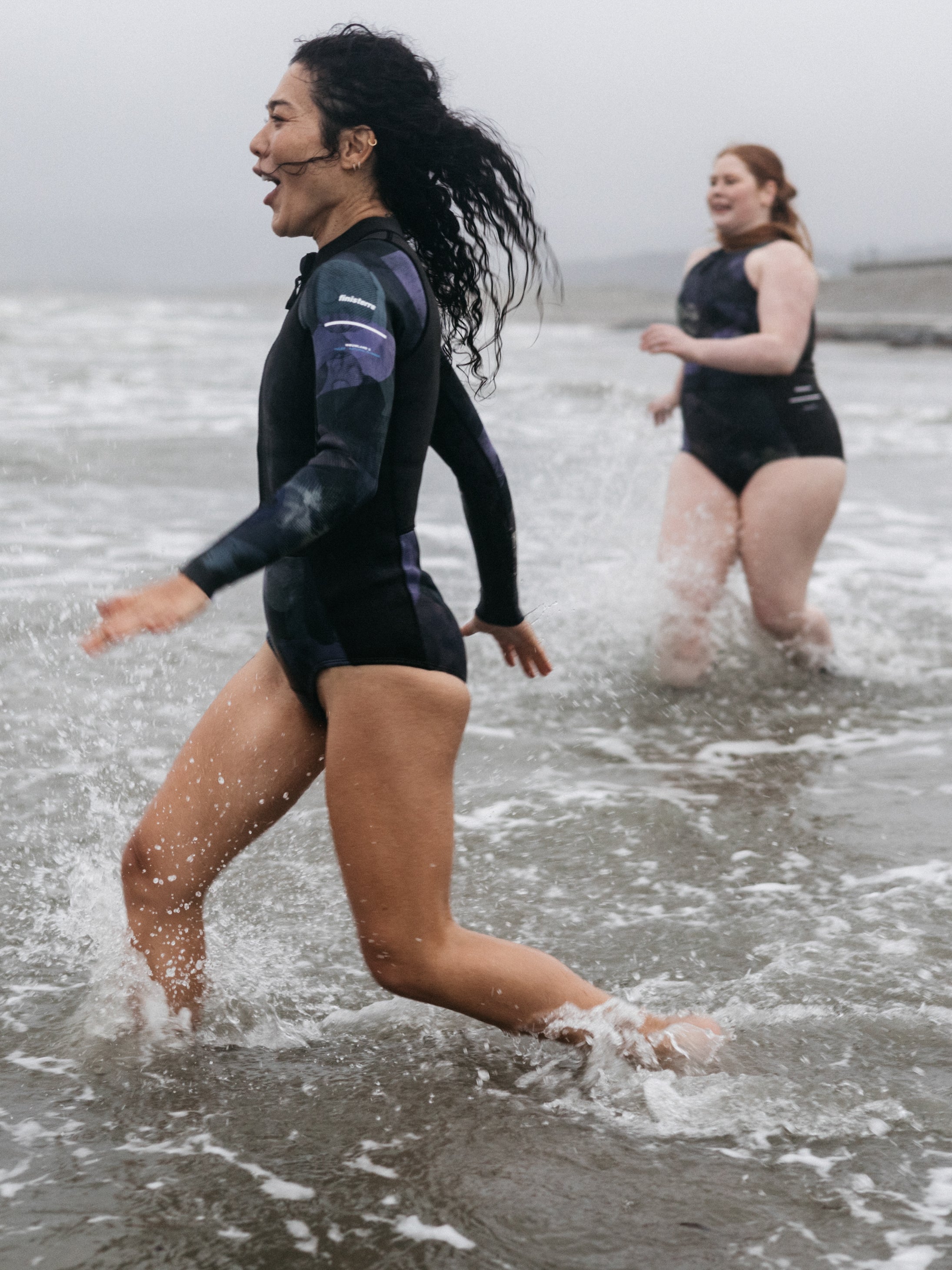 Women Natural Rubber Long Sleeve 2mm Swimsuit - Kaia