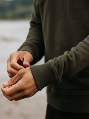 Men Coho Sweatshirt in Timber Green