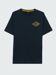 Men Diamond Logo Tee in Navy