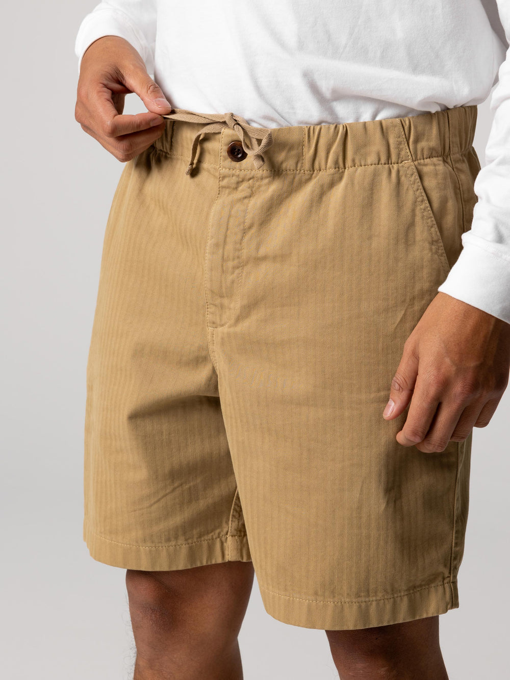 Men Organic Cotton Short in Flint - Tonkin