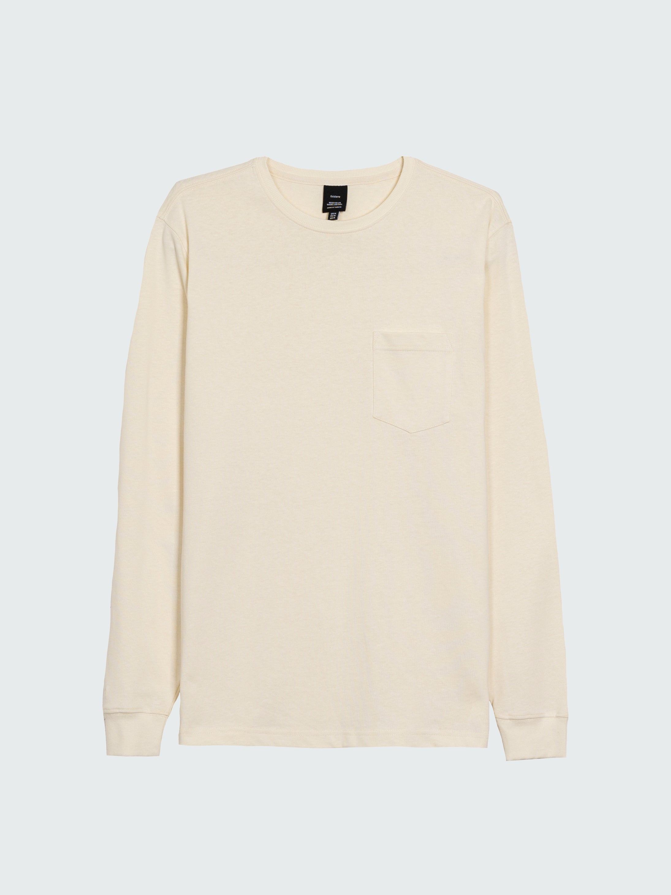 Men Cotton Blend T-Shirt in Ecru - Orca