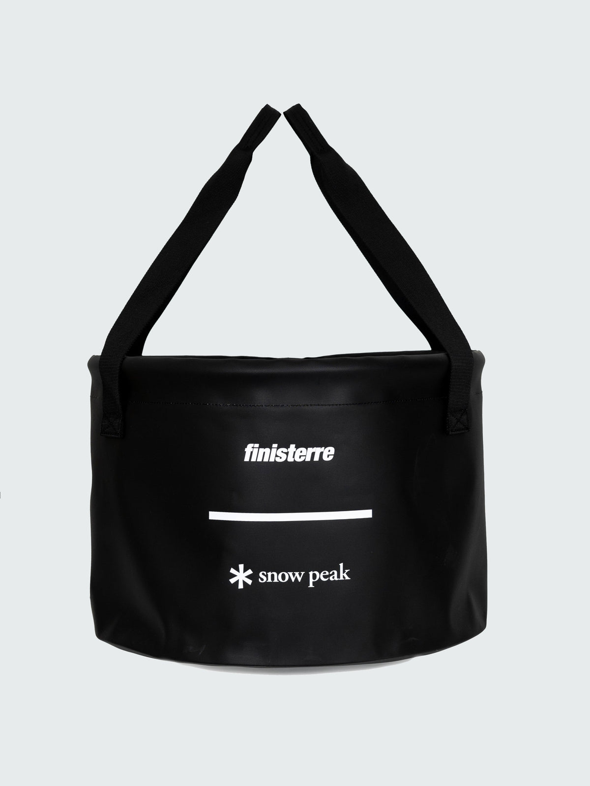 Men/Women Snow Peak + Finisterre Recycled Bucket 24L in Black - Drift