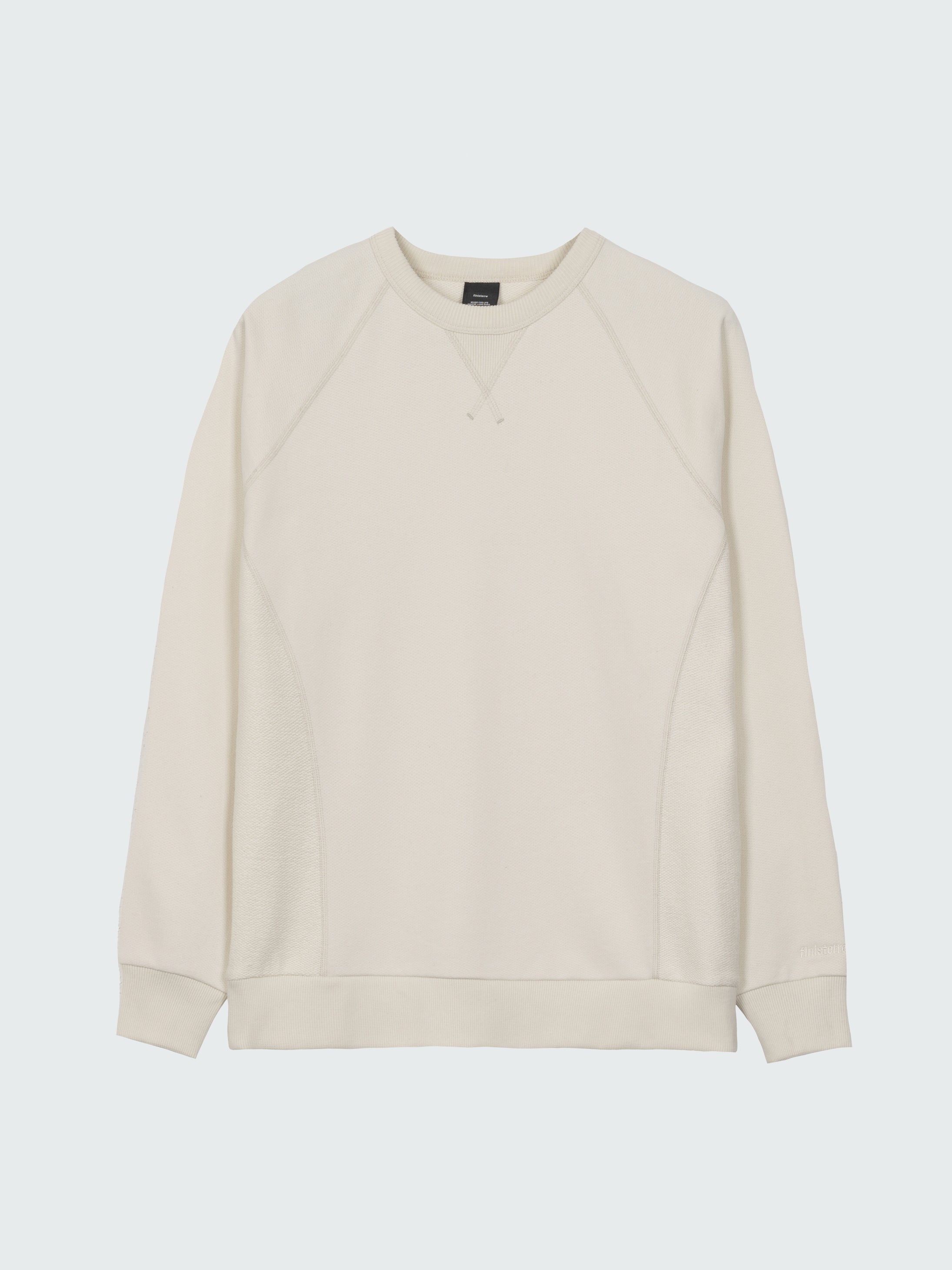 Women Organic Retro Sweatshirt in Ecru - Serpentine
