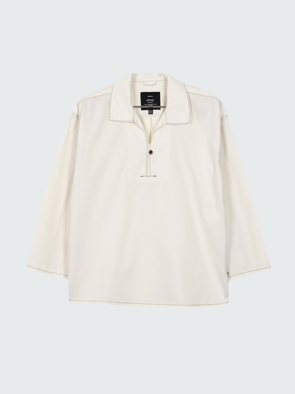 Women Organic Cotton Smock in Ecru - Croft