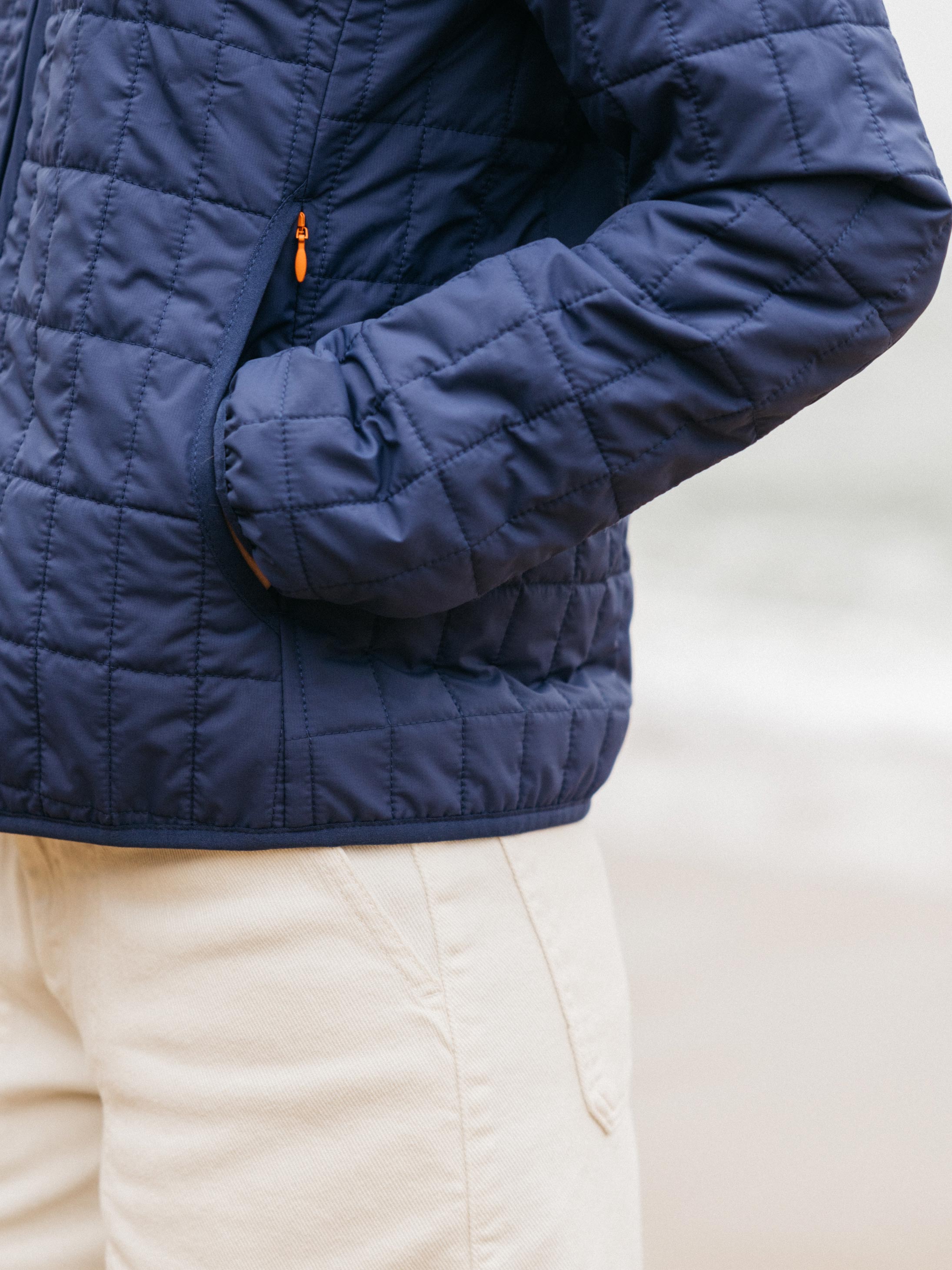 Women Insulated Jacket in Navy - Firecrest