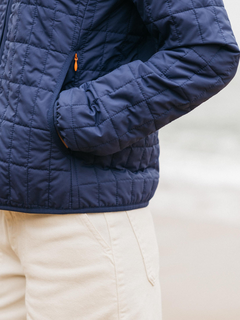 Women Insulated Jacket in Navy - Firecrest