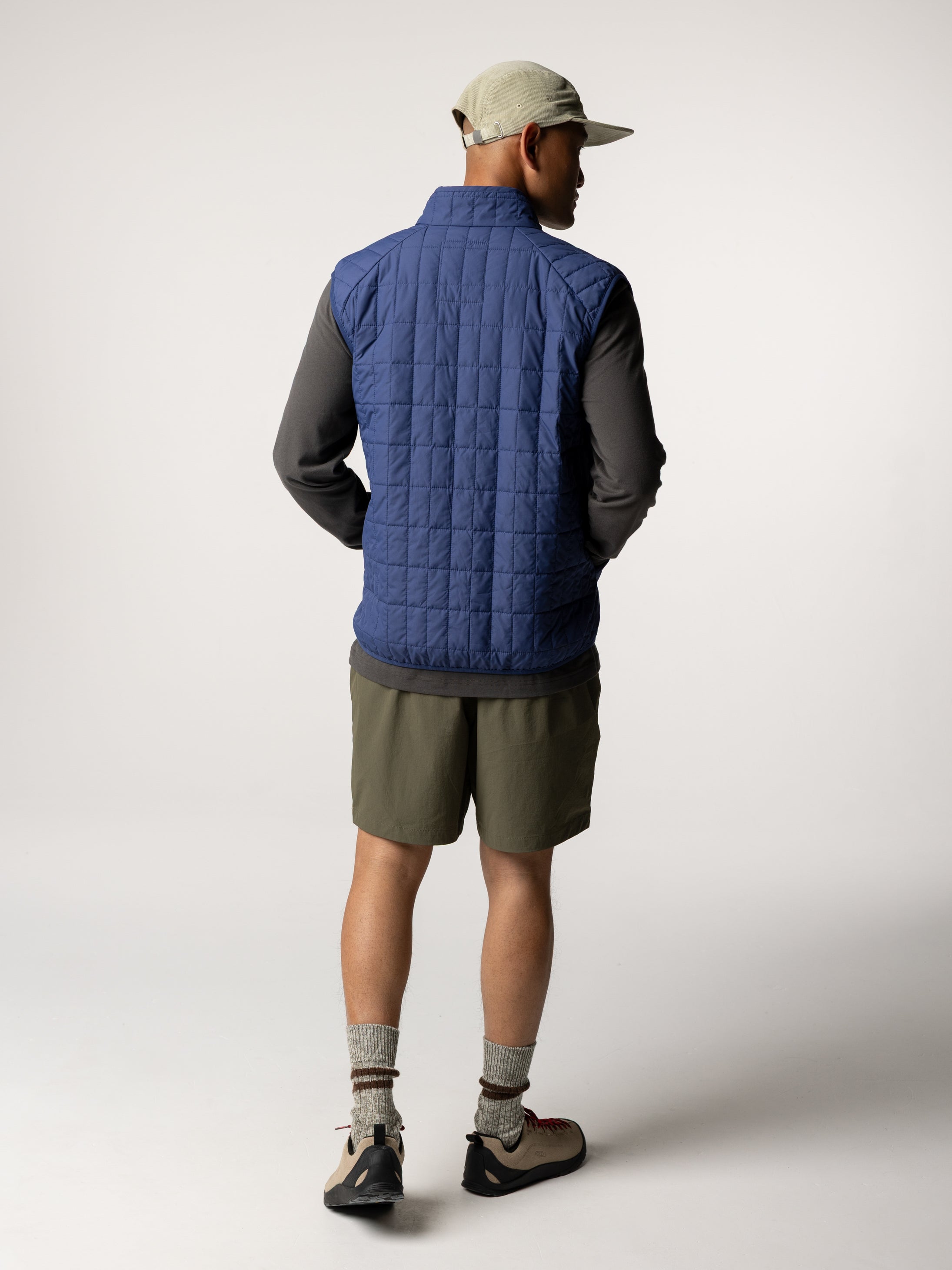 Men Insulated Gilet in Navy - Firecrest