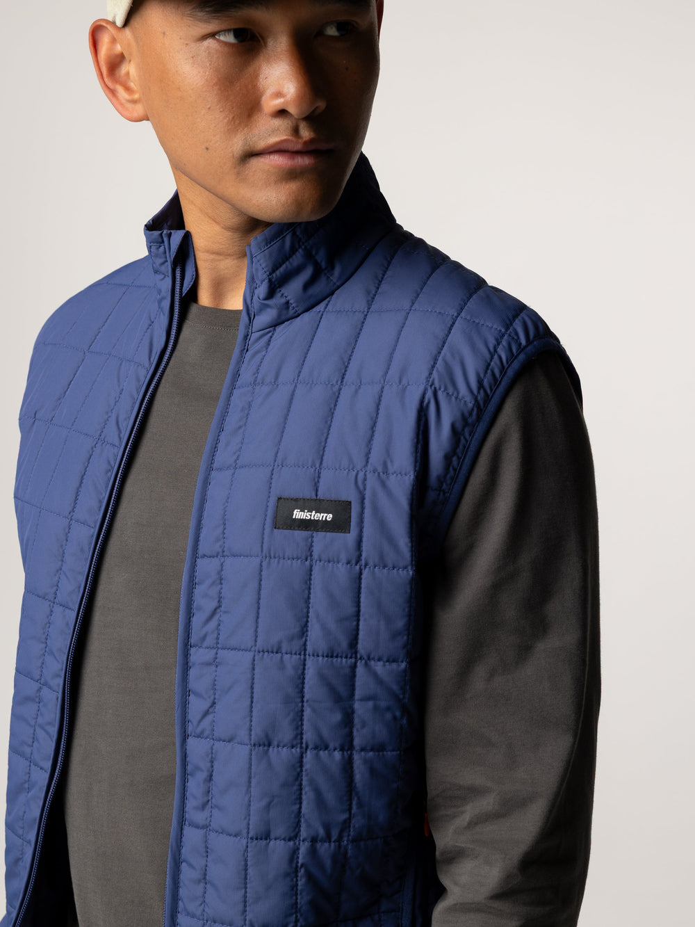 Men Insulated Gilet in Navy - Firecrest