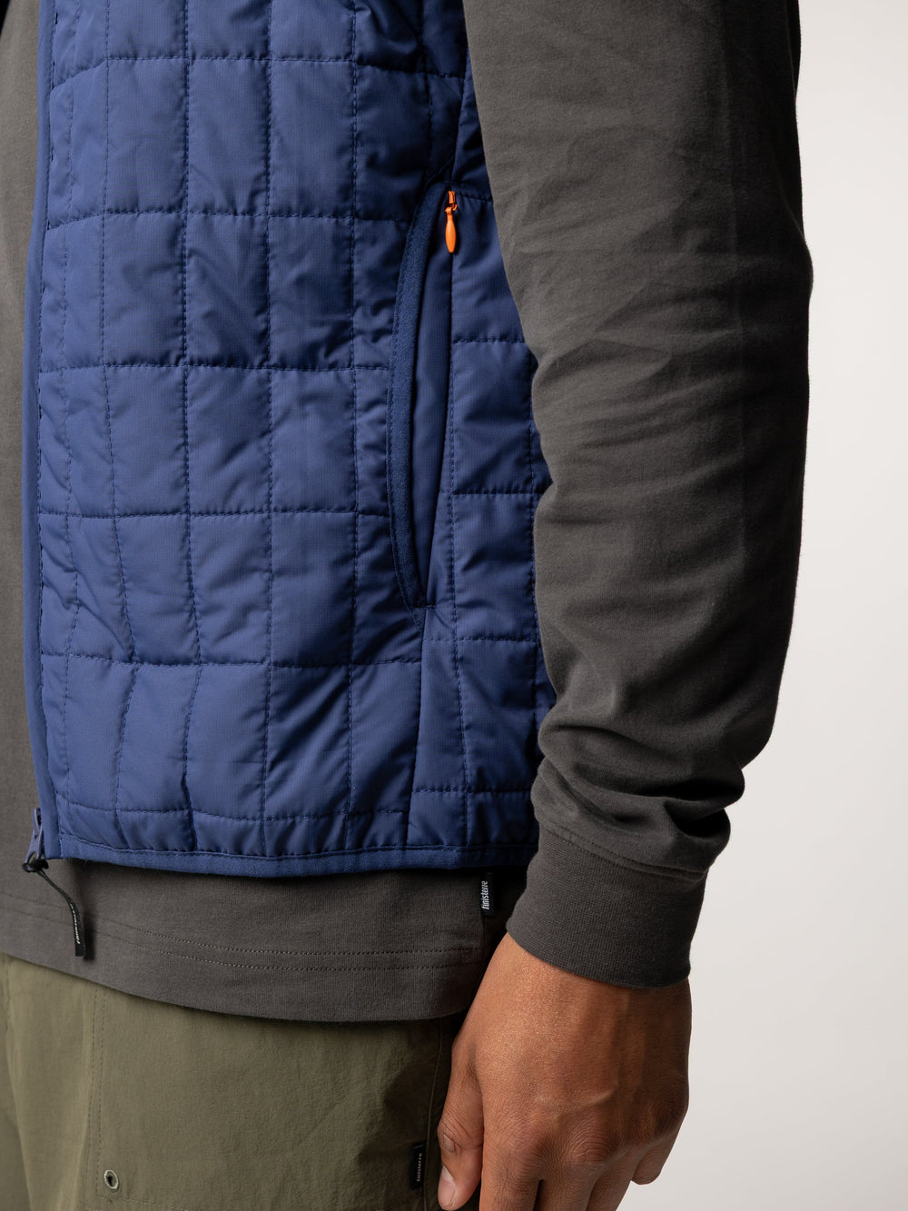 Men Insulated Gilet in Navy - Firecrest