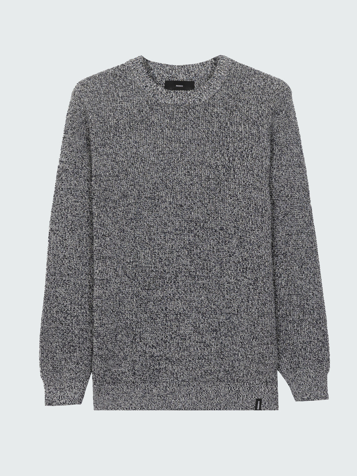 Men Organic Waffle Knit Navy Jumper - Trippet