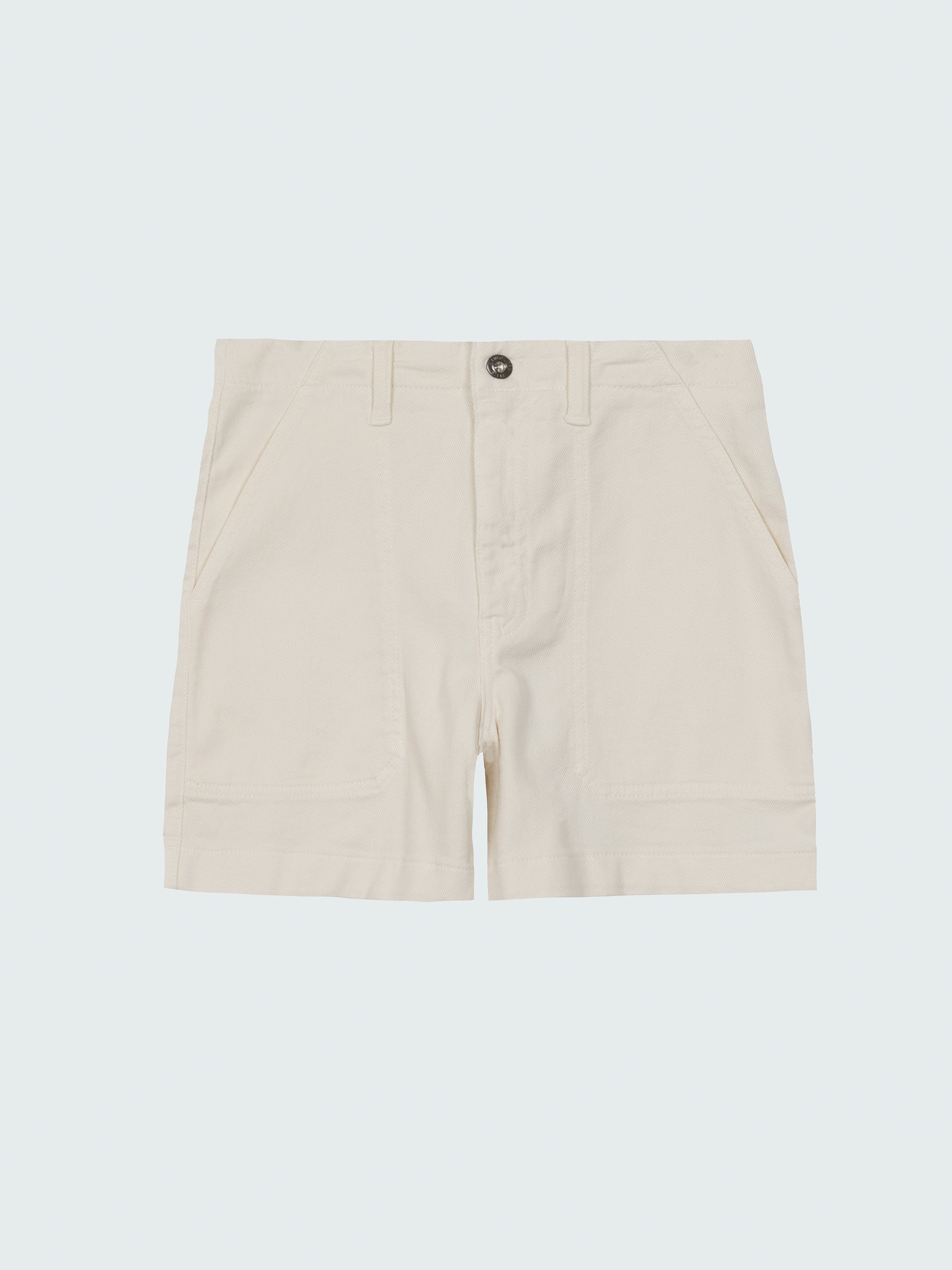 Women Yarrel Canvas Short in Ecru