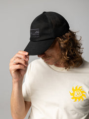 Men/Women Cape Low-Pro Trucker Cap in Black