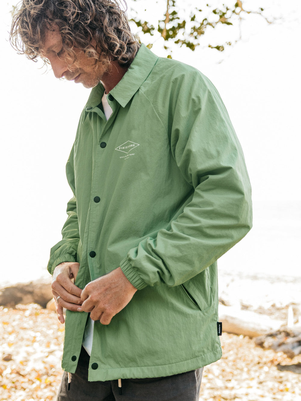 Men Recycled Jacket in Wild Sage - Daybreaker