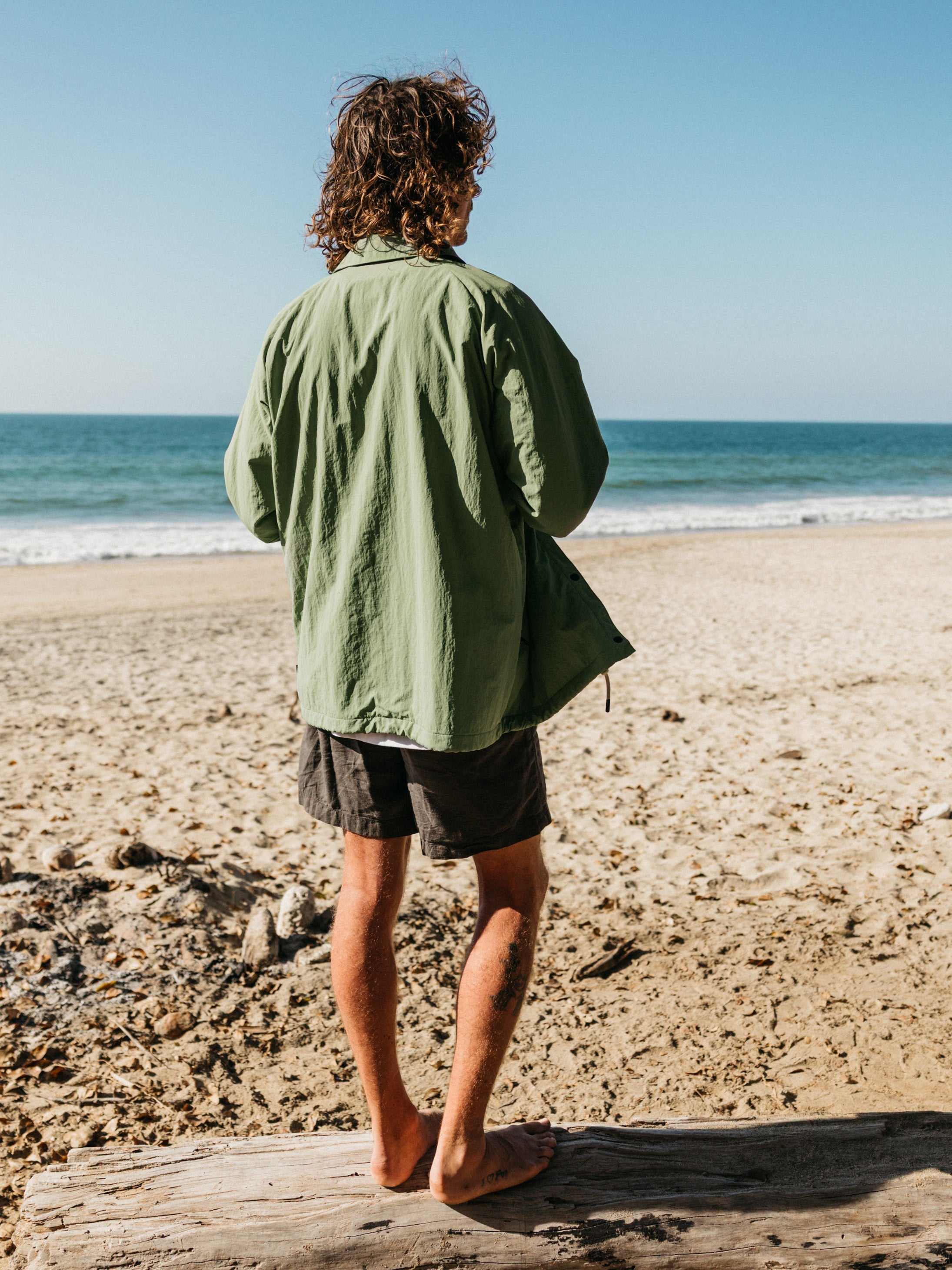 Men Recycled Jacket in Wild Sage - Daybreaker