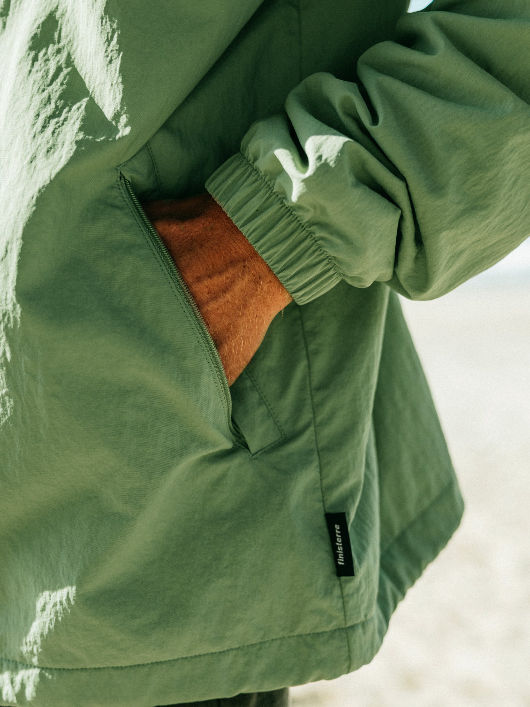 Men Recycled Jacket in Wild Sage - Daybreaker