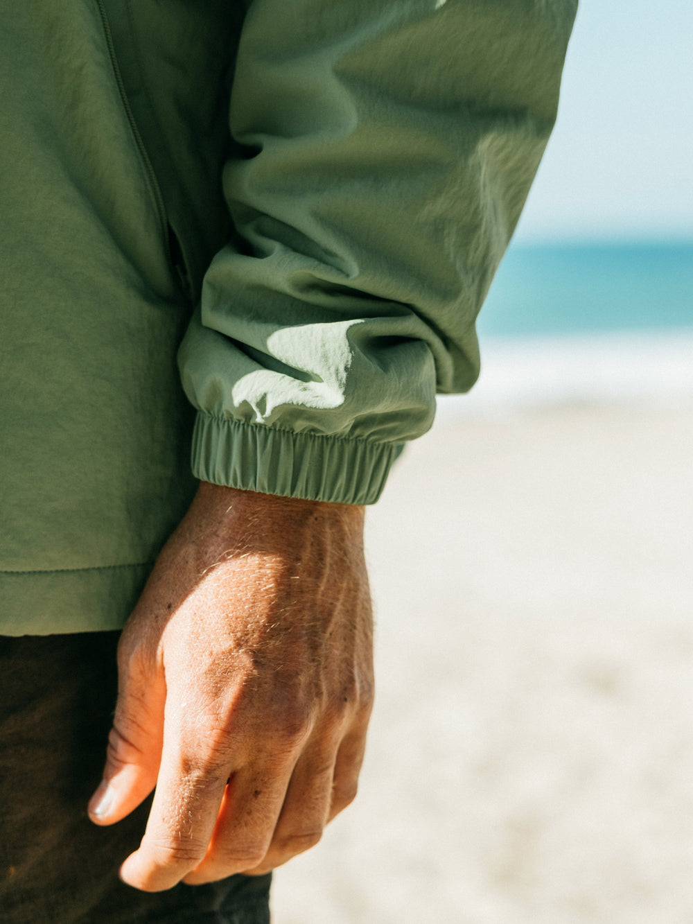 Men Recycled Jacket in Wild Sage - Daybreaker