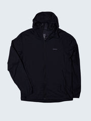 Men Recycled Windcheater Jacket in Black - Forecast