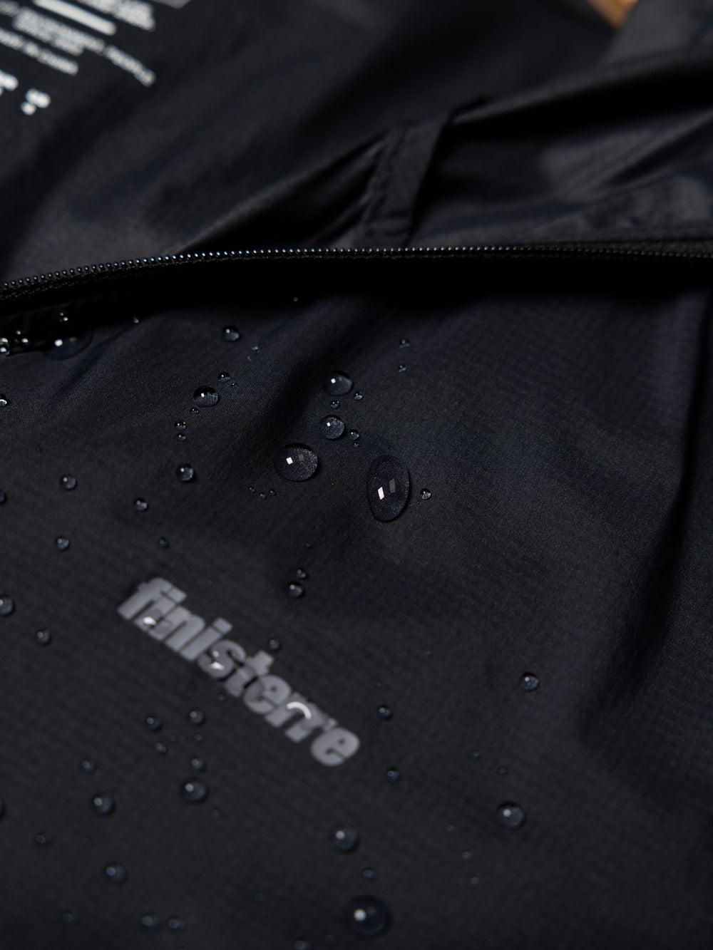 Men Recycled Windcheater Jacket in Black - Forecast