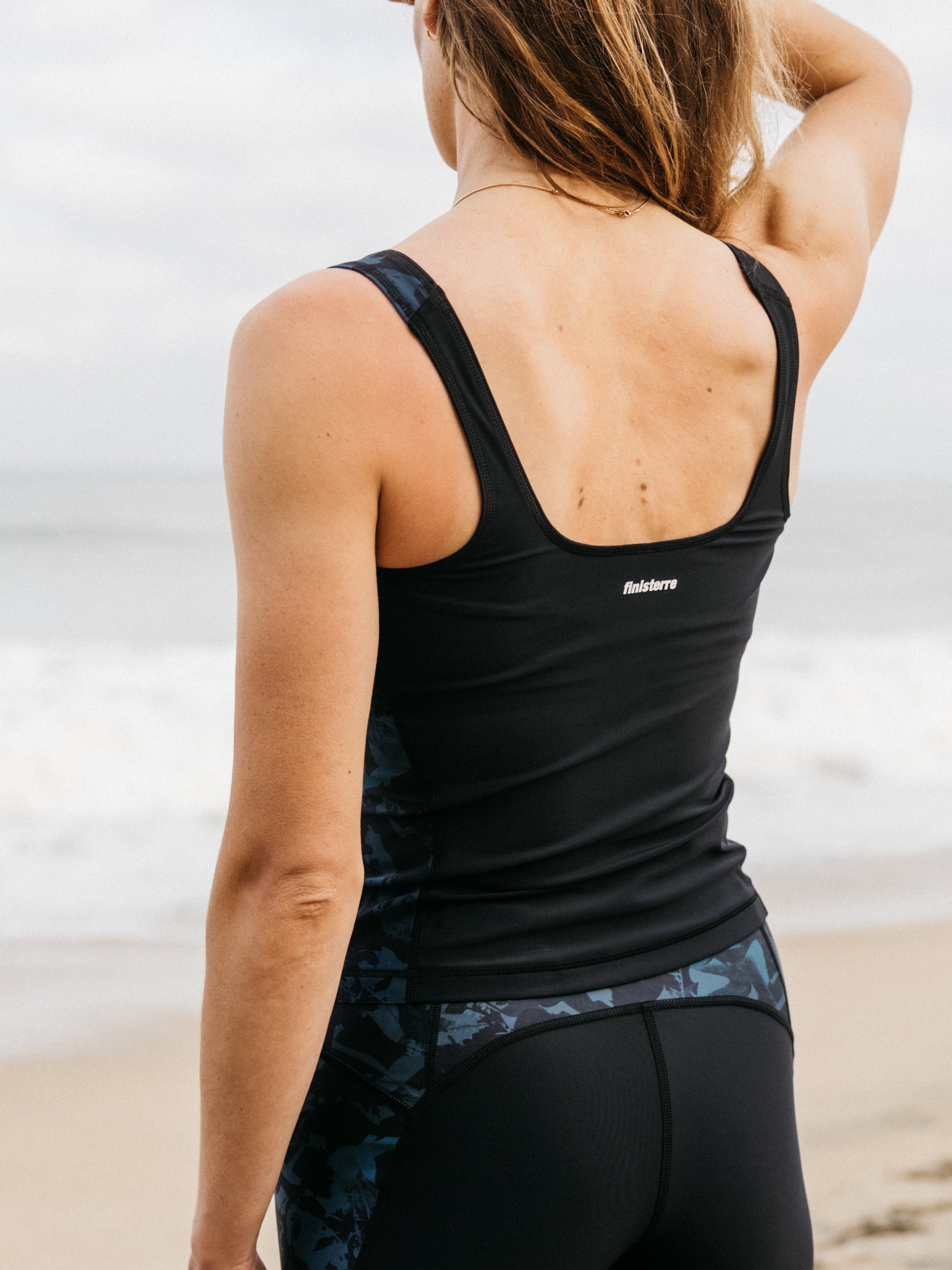 Women Aurora Tankini Top (Fresh Tonal Print)