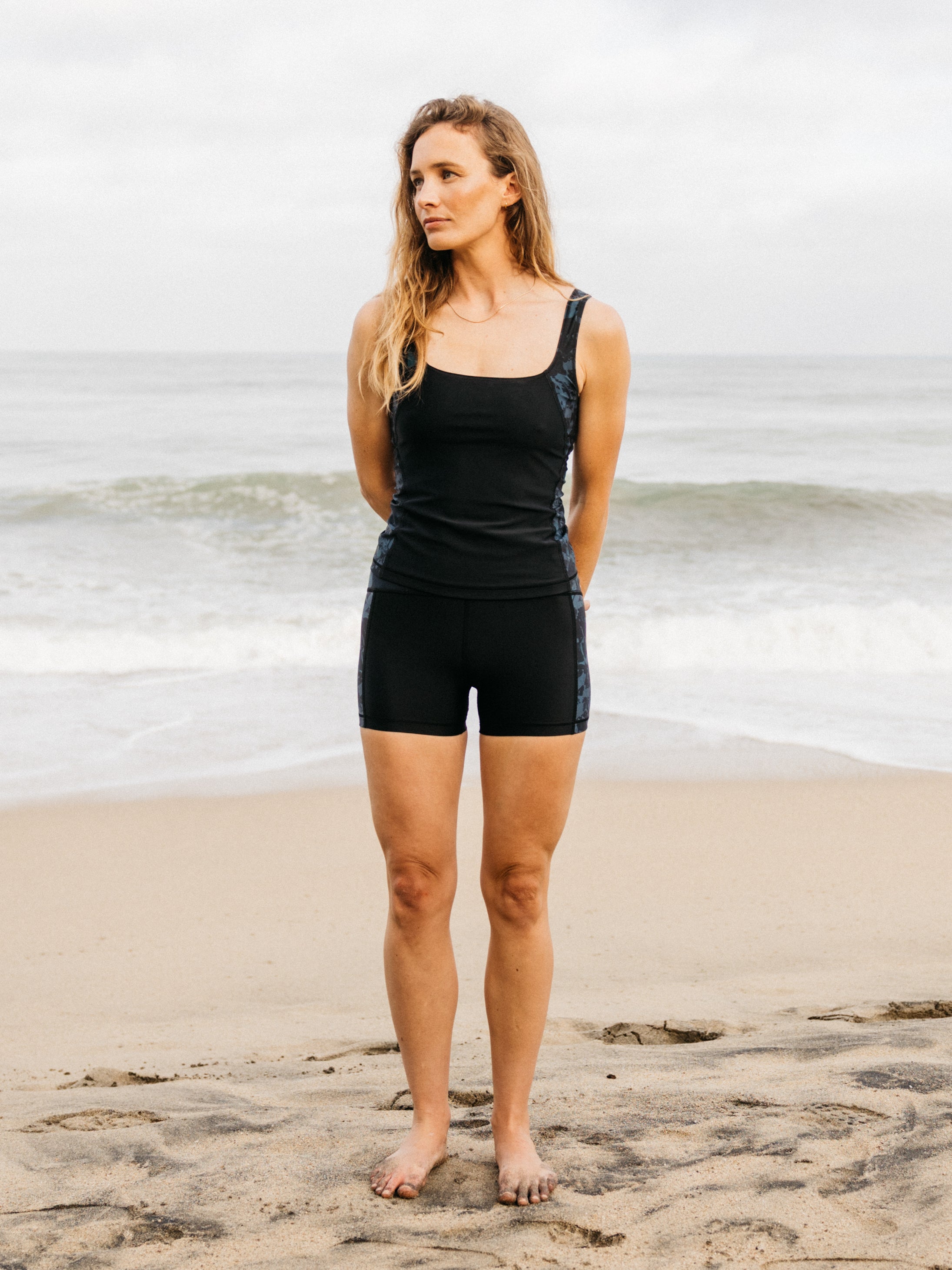 Women Aurora Tankini Top (Fresh Tonal Print)