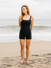 Women Aurora Tankini Top (Fresh Tonal Print)