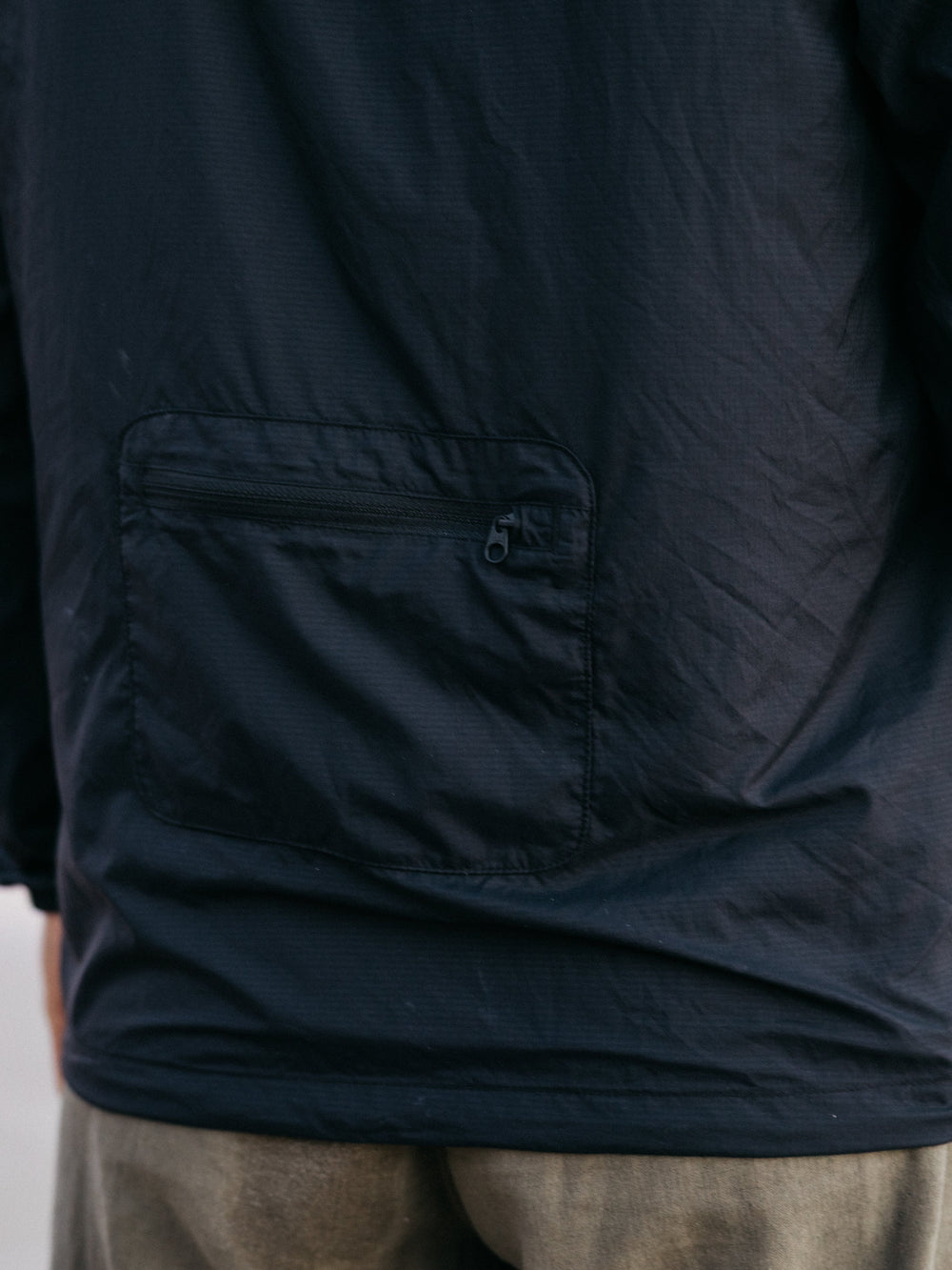 Women Recycled Windcheater Jacket in Black - Forecast