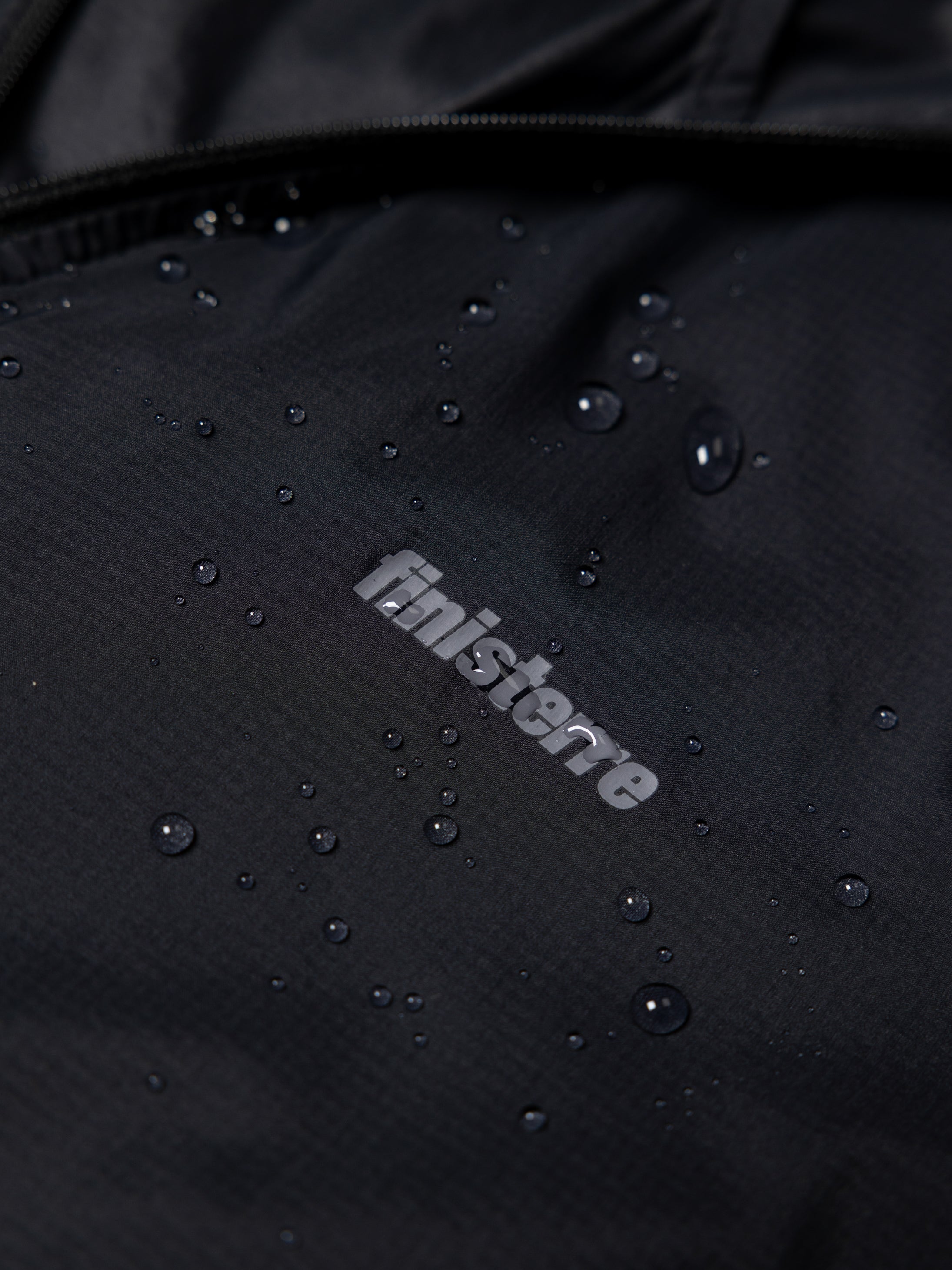 Women Recycled Windcheater Jacket in Black - Forecast