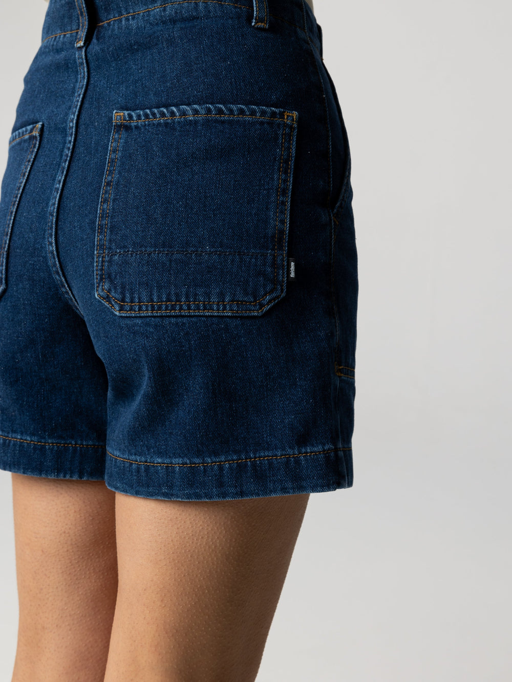 Women Denim Short in Dark Indigo - Yarrel