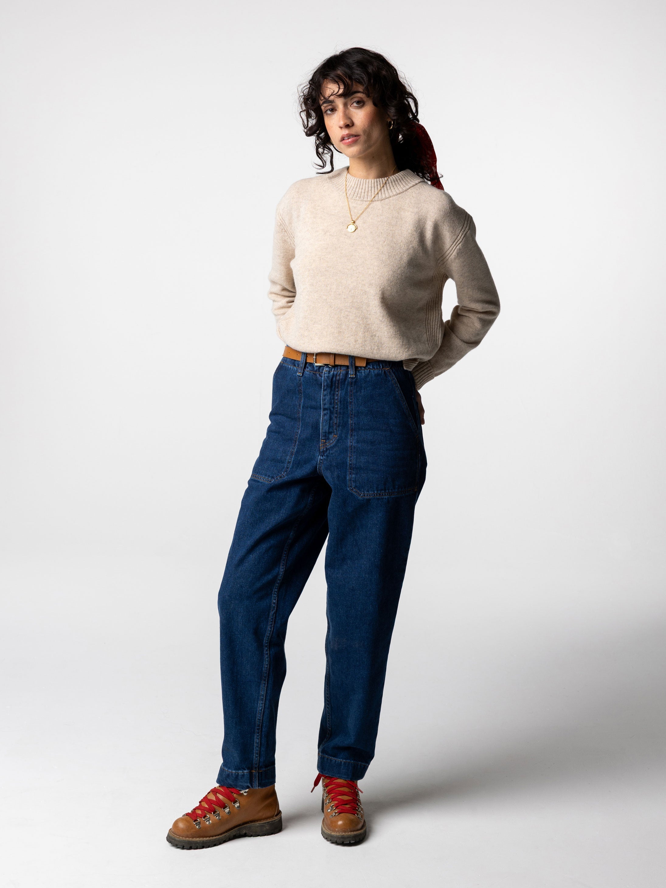 Women Yarrel Jean in Dark Indigo