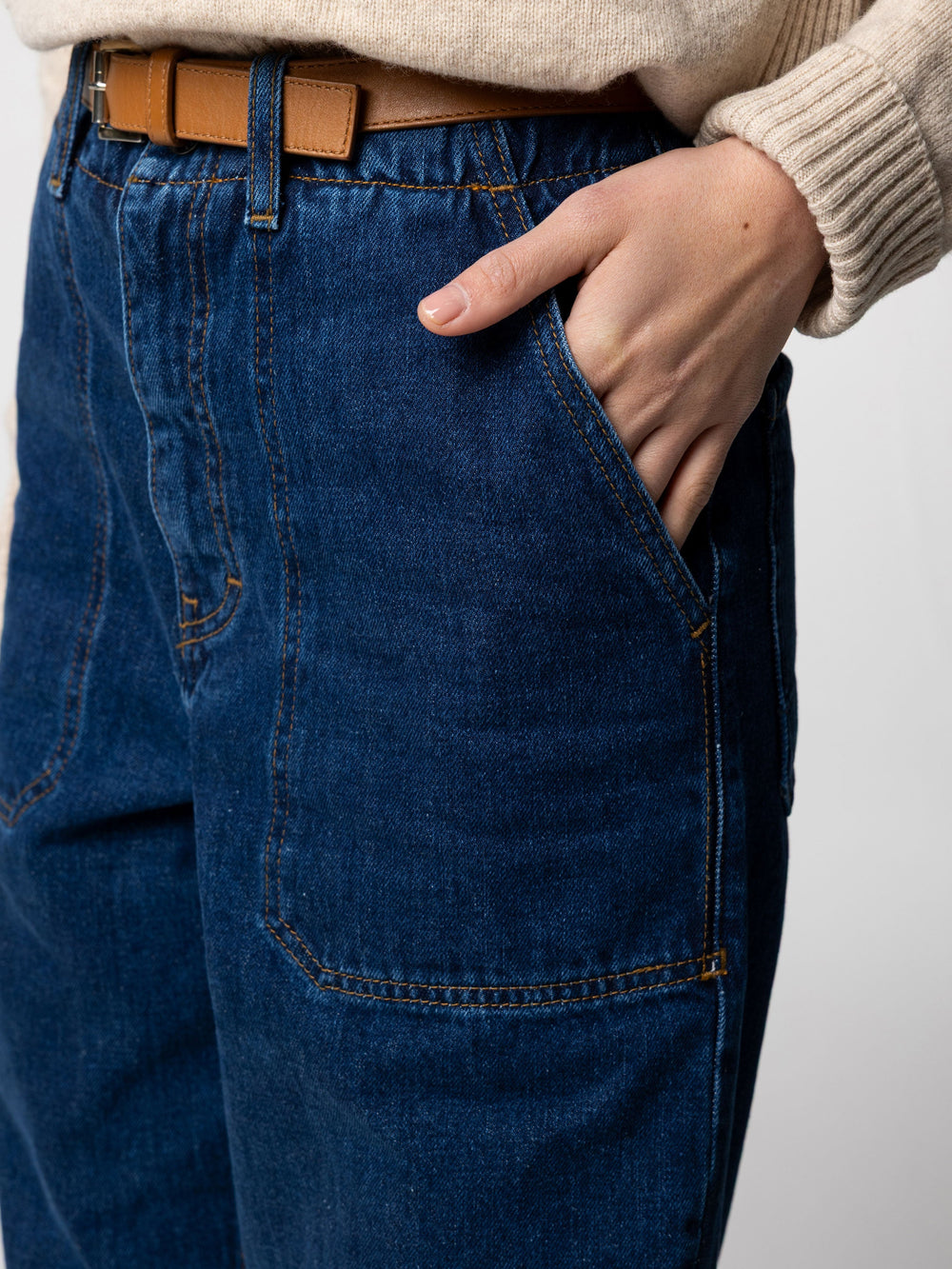 Women Yarrel Jean in Dark Indigo