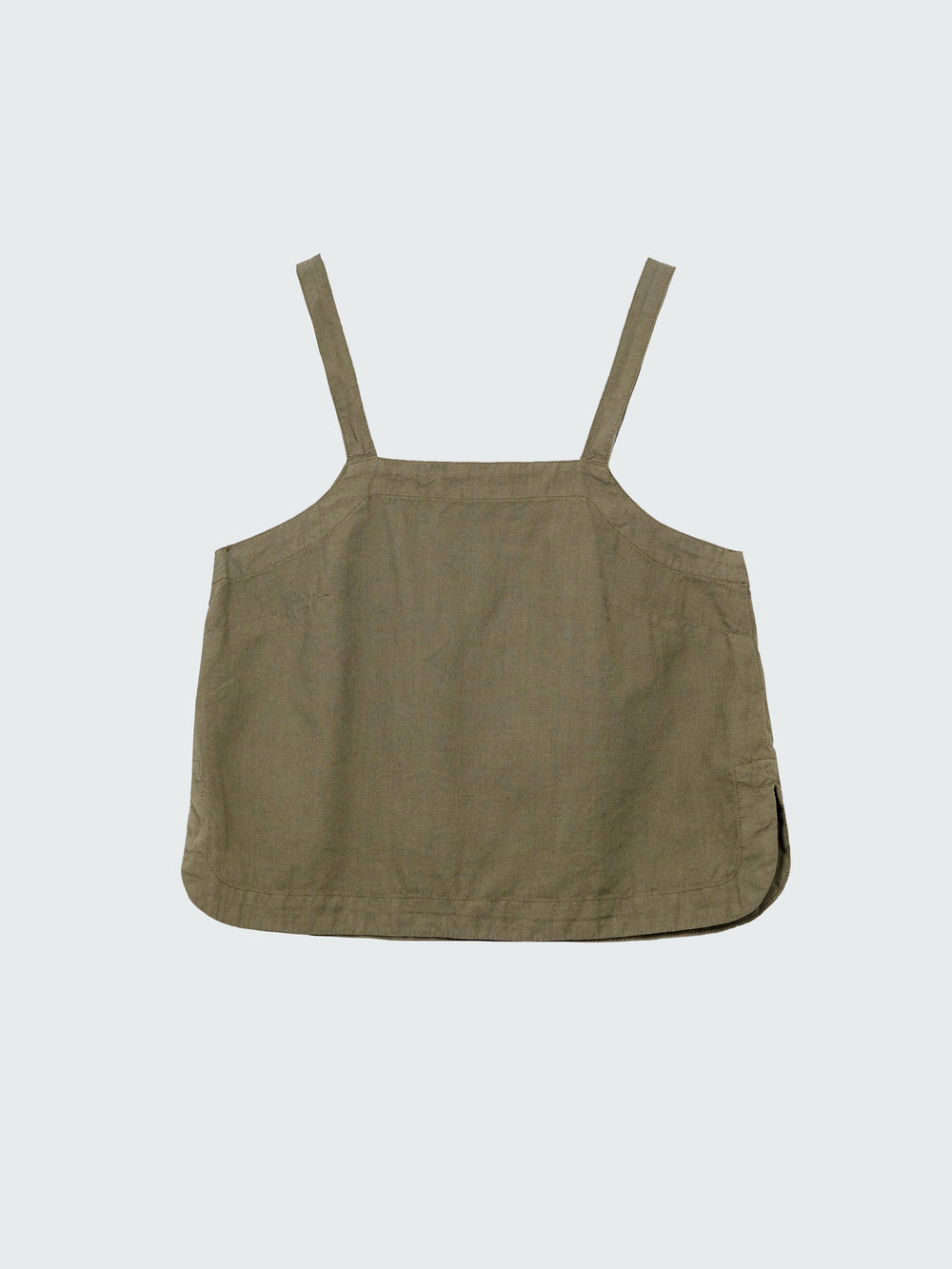Women Hemp Cami Top in Olive - Morva
