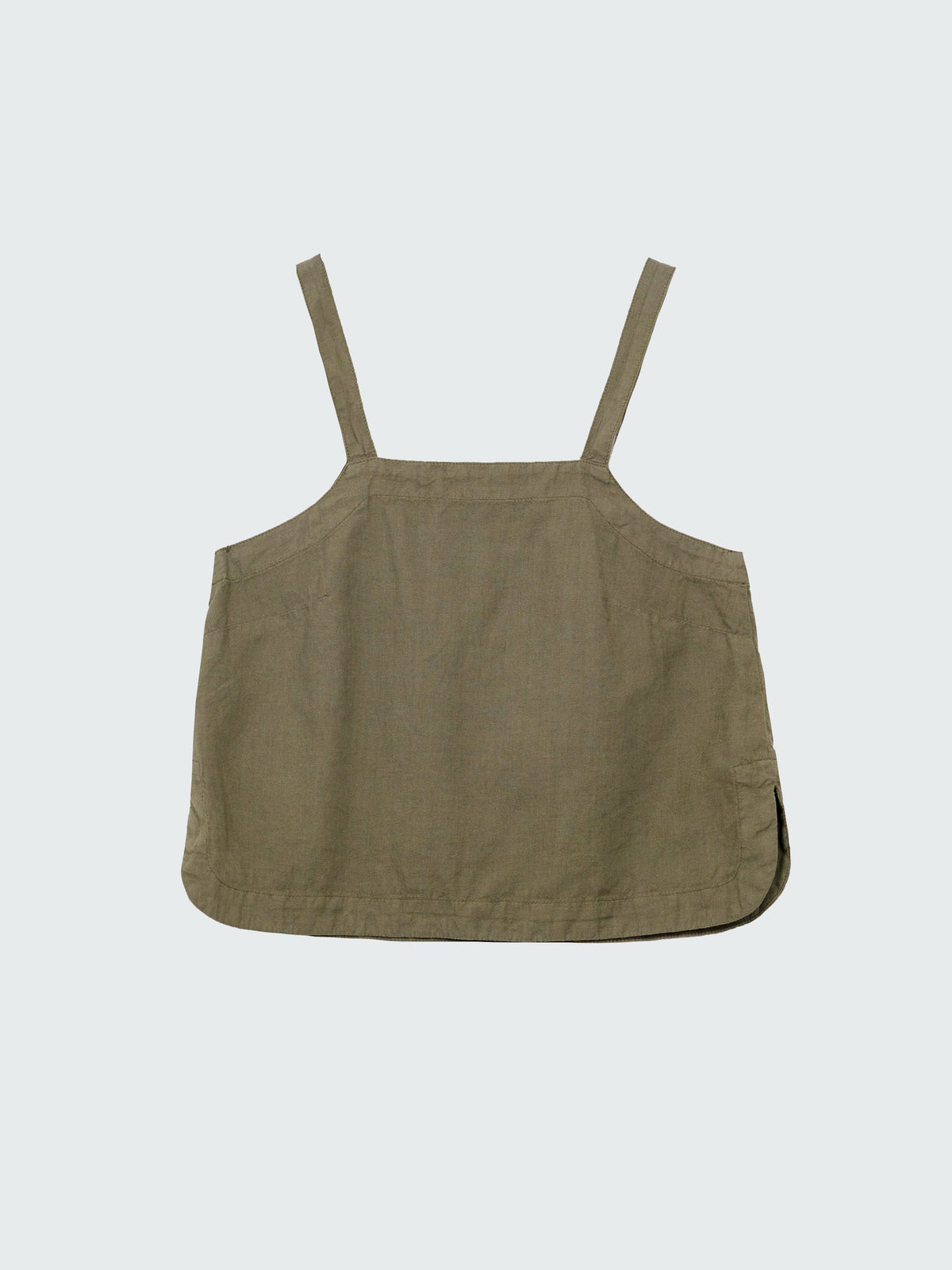 Women Hemp Cami Top in Olive - Morva