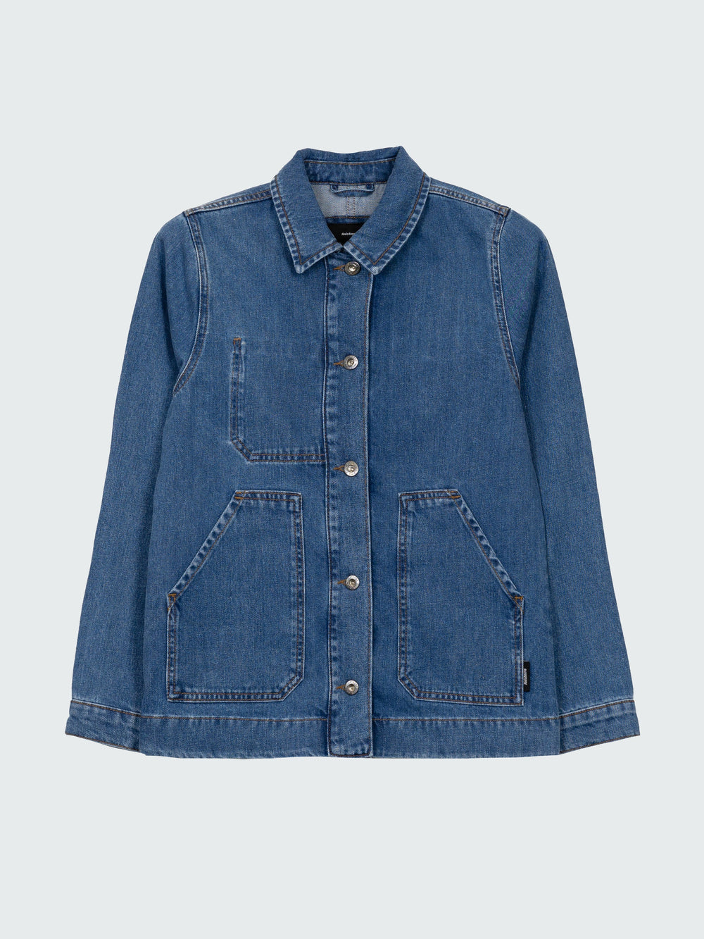 Women Yarrel Denim Chore Jacket in Washed Indigo